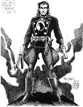 Blackhawk (drawn by Timothy Truman)