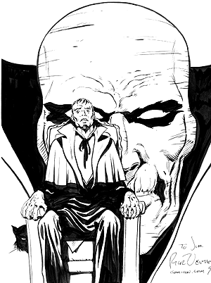 House of Mystery (drawn by Rick Veitch)