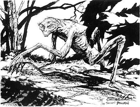 The Doll Man (drawn by John Totleben)